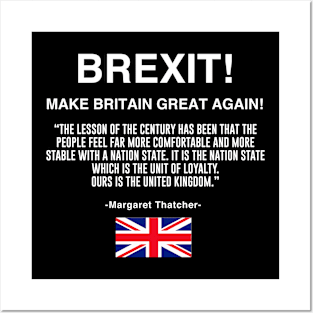 Brexit quote Posters and Art